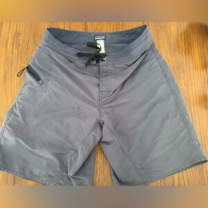 Patagonia Faded Blue/Gray Board Shorts